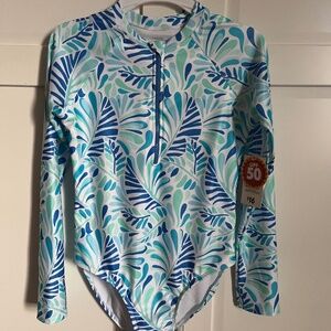 Girls Long sleeve bathing suit